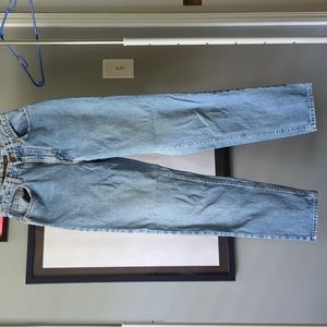 VTG high-rise 💯 cotton jeans. Perfect wash.